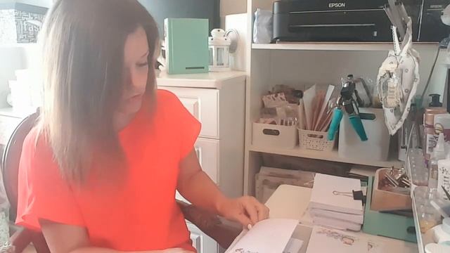 #Скрап Влог. Готовые работы, про МК по планеру в переплете. смотреть онлайн