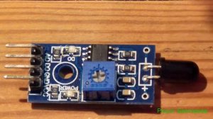 Модуль датчика пламени на фотодиоде