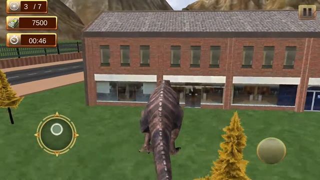 Dinosaur Games 2018 Dino Simulator Gameplay (Android) смотреть онлайн