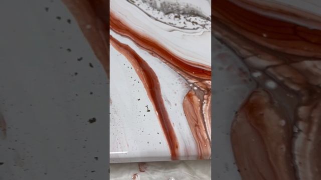 Работа с мастер класса #флюидарт #жидкийакрил #картина #art #painting #artist #интерьернаякартина смотреть онлайн