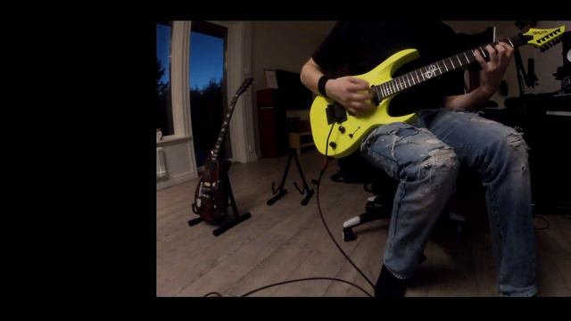 Playing with Solar and Gibson guitar смотреть онлайн