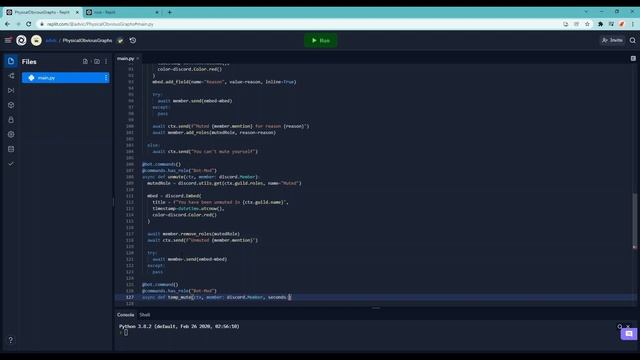 Discord.py Moderation Commands смотреть онлайн
