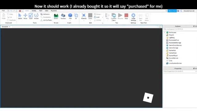 How to make a purchase prompt in game - Roblox Studio (2020) смотреть онлайн