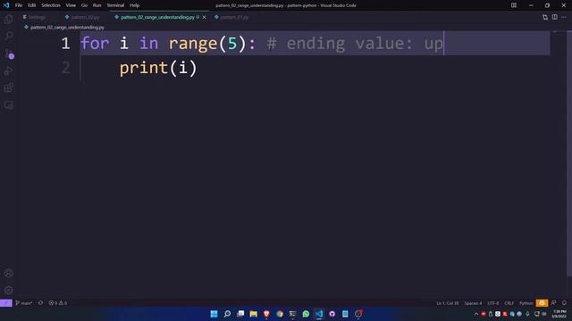 Pattern Printing Using Python ? Episode 3 - How does range function work смотреть онлайн