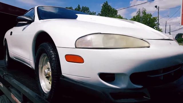 Mitsubishi Eclipse with v8 Chevrolet engine смотреть онлайн