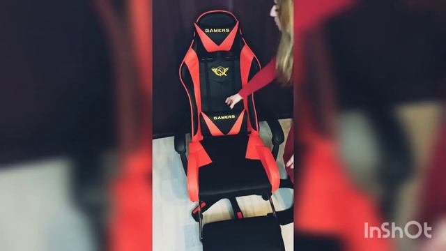 Лучшее компьютерное кресло для геймеров с массажем "Gamers" смотреть онлайн