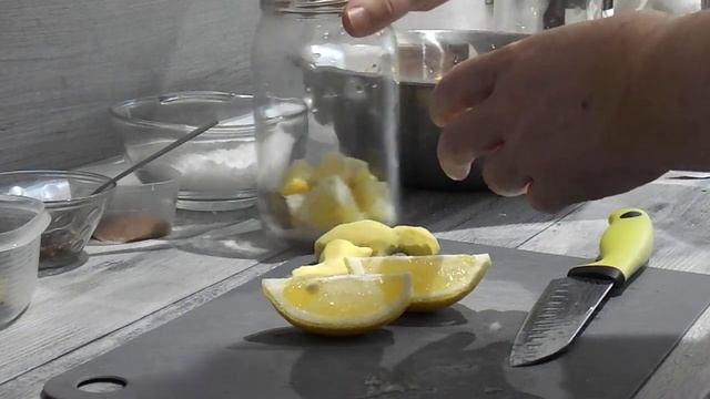 Приготовление Солёного лимона с имбирём быстрого приготовления смотреть онлайн
