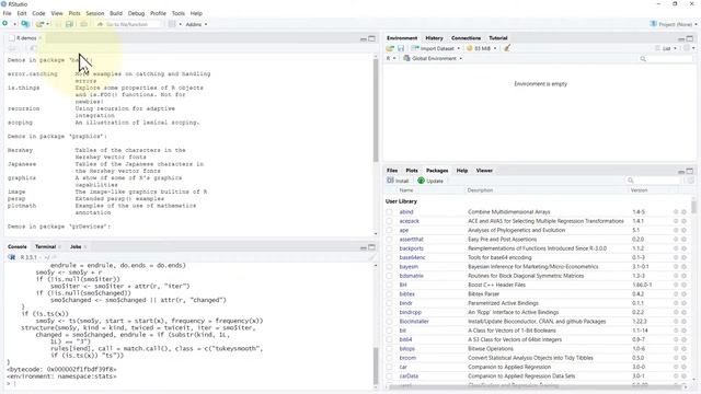 R Studio: Changing the text size смотреть онлайн