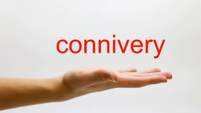 How to Pronounce connivery - American English смотреть онлайн