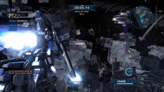 Battle Simulator: Pezun Rebellion All 3 MS Runs Sub 3 Minutes - Gundam Battle Operation 2 смотреть онлайн