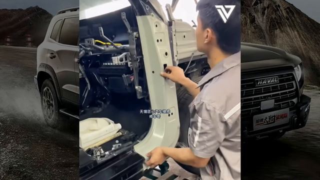 THE REPARATION OF THE NEW 2022 HAVAL BIG DOG | Repair Accident Car смотреть онлайн