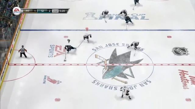 NHL 13 (PS3) - Stanley Cup Finals Game 4 - Sharks vs Penguins смотреть онлайн