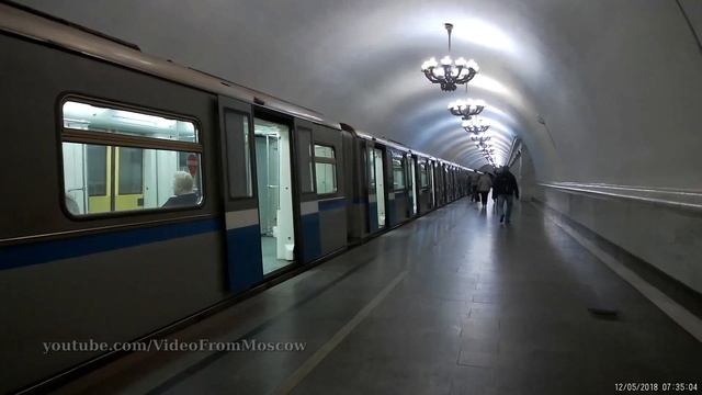 Метро "Павелецкая" (кольцевая линия) // 12 мая 2018 смотреть онлайн