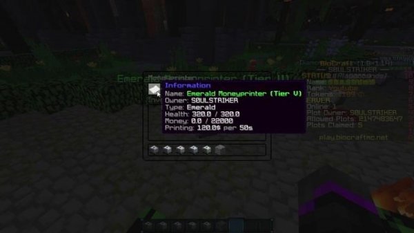Minecraft Money Printers | Minecraft Plugins