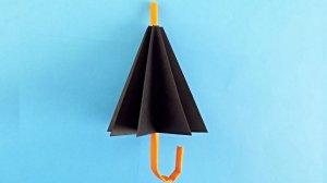 Оригами Зонтик из бумаги - How to make a paper umbrella