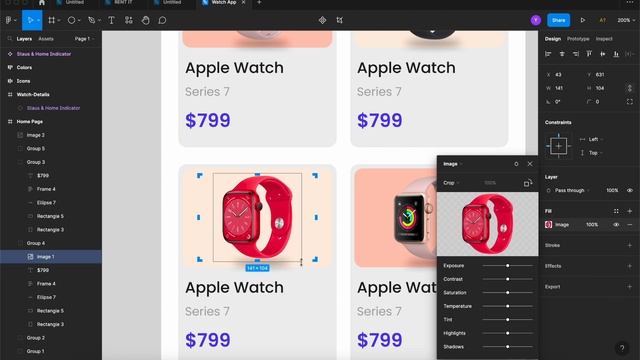 How To Design Watch App In Figma | Tutorial For Beginners | UI Design Tutorial | 2023 | UI/UX смотреть онлайн