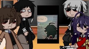 Bsd react to Chuuya as Xiao ! (Genshin Impact x Bungo Stray Dogs)