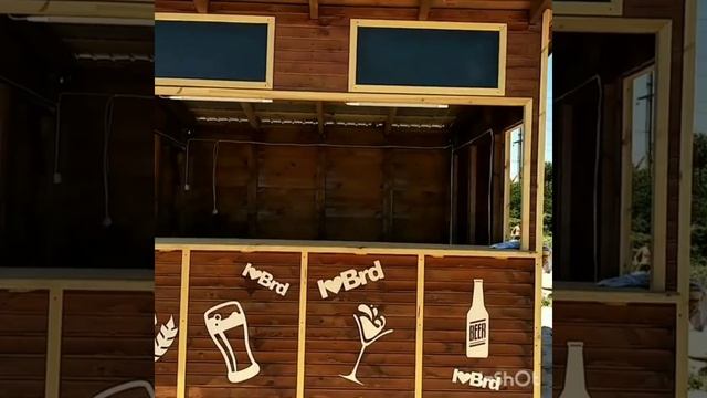 Деревянный киоск, ларёк, МАФ своими руками смотреть онлайн