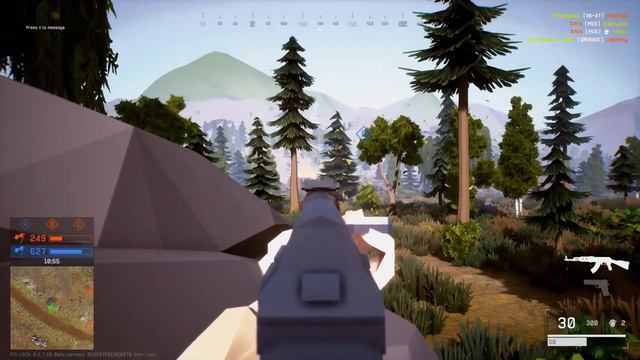 New FREE Low-Poly BATTLEFIELD SHOOTER! - Polygon: Battle Simulator смотреть онлайн