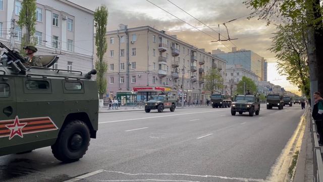 Репетиция парада Победы в Воронеже 7 мая 2021 года. смотреть онлайн
