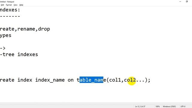 Indexes basics and uses in SQL || Create || Rename || Drop || 2022 смотреть онлайн