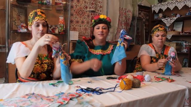 Мастер класс по изготовлению традиционной русской куклы "Берегиня" смотреть онлайн