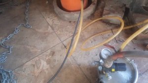 Чистка скважины или колодца аэролифтом часть 2