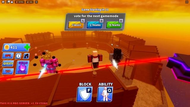 РАЗНОСИМ ПРО СЕРВЕР В БЛЕЙД БОЛЛЕ ➜ BLADE BALL [ROBLOX] смотреть онлайн