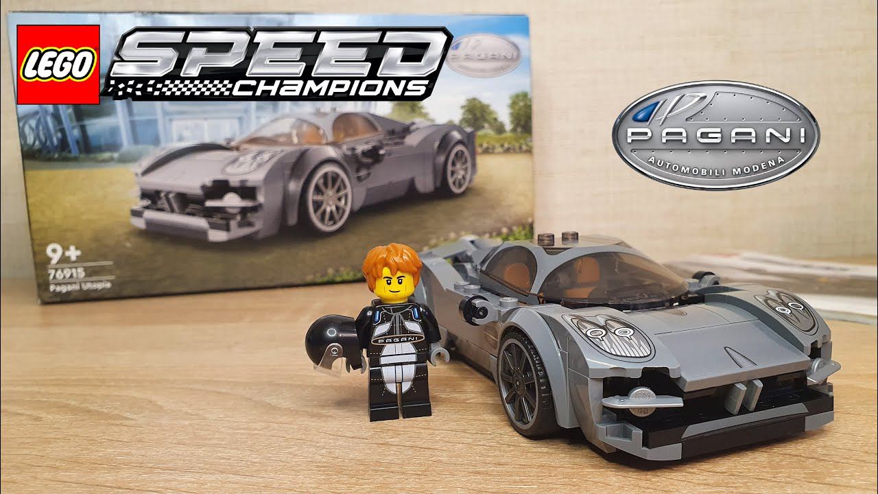 УСПЕШНЫЙ ДЕБЮТ PAGANI В LEGO [Обзор LEGO 76915 Pagani Utopia]