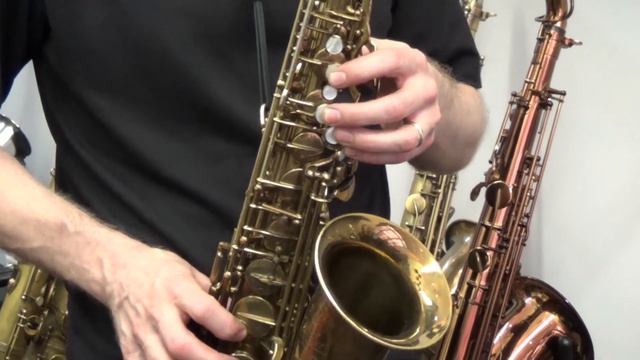Selmer SBA alto sax 522xx смотреть онлайн