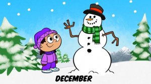 Months of the Year Song - 12 Months of the Year - Kids Songs by The Learning Station