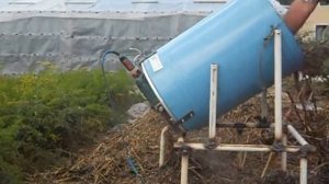 Измельчение травы усовершенствованной дробилкой