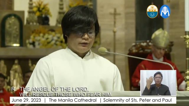 Pope's Day Mass at the Manila Cathedral - June 29, 2023 (6:00pm) смотреть онлайн