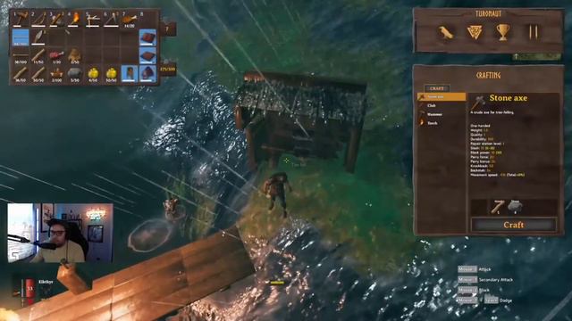 HOW TO BUILD A BRIDGE IN VALHEIM! смотреть онлайн