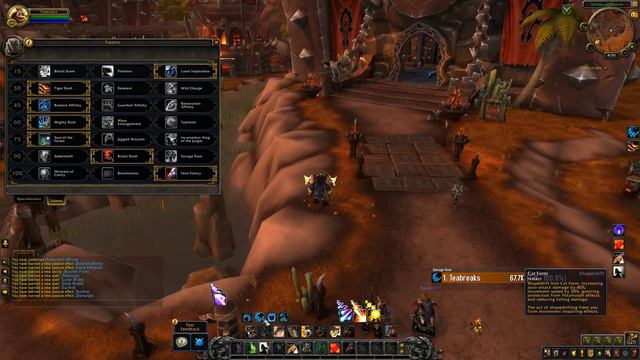 World of Warcraft Battle for Azeroth Alpha - Feral Druid Changes - BFA Feral Druid Gameplay смотреть онлайн