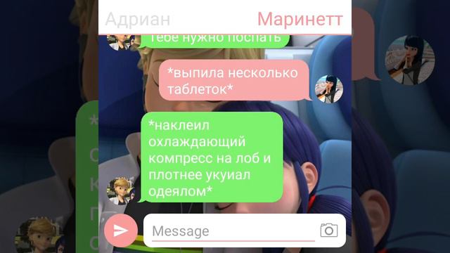 Переписка "Наша история любви " 19 часть |Леди Баг и Супер Кот |Ladybug and Cat Noir | Miraculous смотреть онлайн