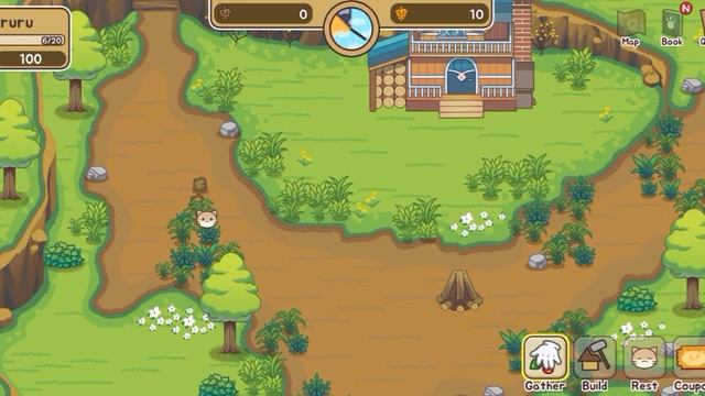 Cat Forest - Healing Camp : Tutorial - Gameplay #1 iOS, Android, смотреть онлайн