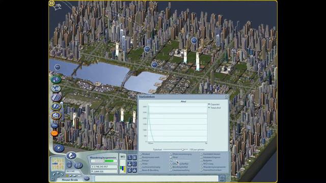 SimCity 4 2.8 million Happy sims HD смотреть онлайн