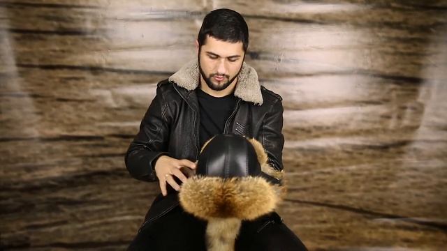 Интернет-магазин меховых шапок. Ушанка-малахай из меха лисы и кожи. смотреть онлайн