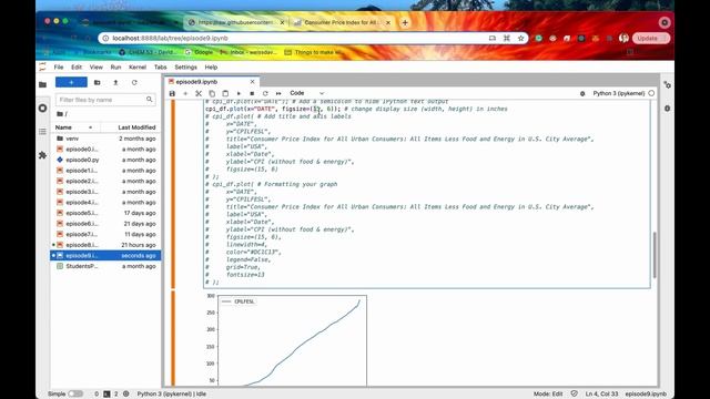 Visualizing Data with Graphs - Pandas | Python ~ Episode 9 смотреть онлайн