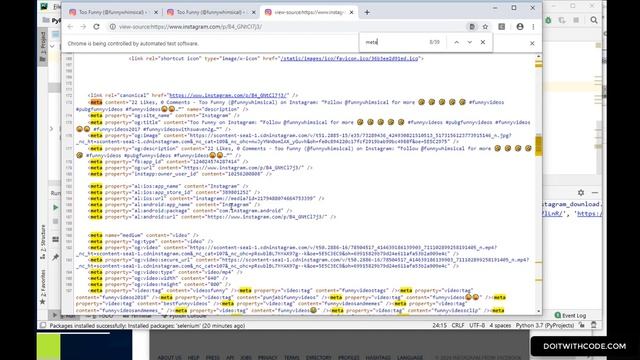 Build an Instagram Scraper with Python смотреть онлайн