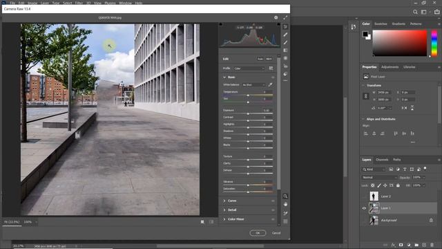 How To Add A Background Lens Blur in Photoshop | Blur Background | Lens blur in Photos смотреть онлайн