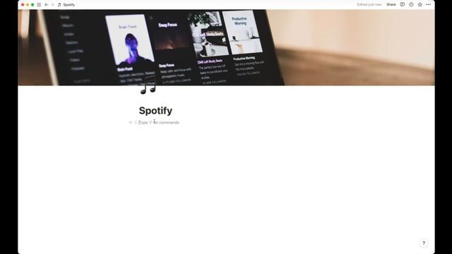 How To Add A Spotify Playlist To Notion смотреть онлайн