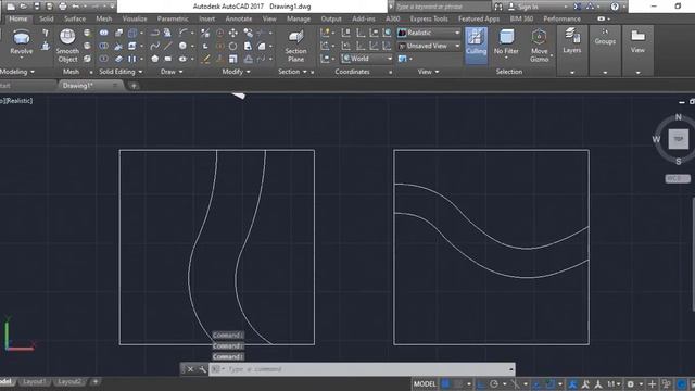 AutoCAD Landscape Design - River Path and Bridge Scene 3D Modeling - QasimCAD смотреть онлайн
