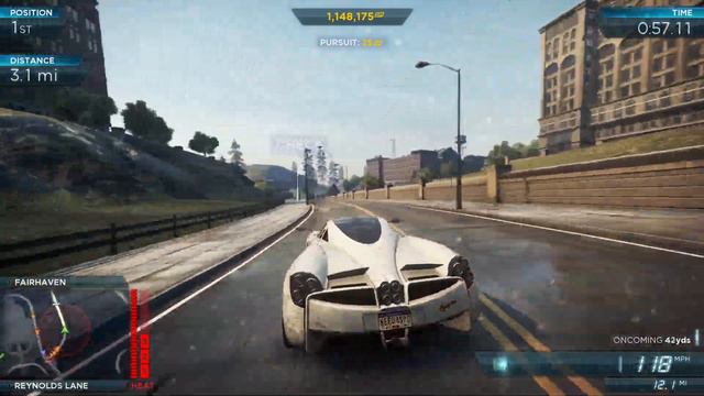 Sprint Race Park and Country | Pagani Huayra | NFS MOST WANTED 2023 | PC STEAM смотреть онлайн