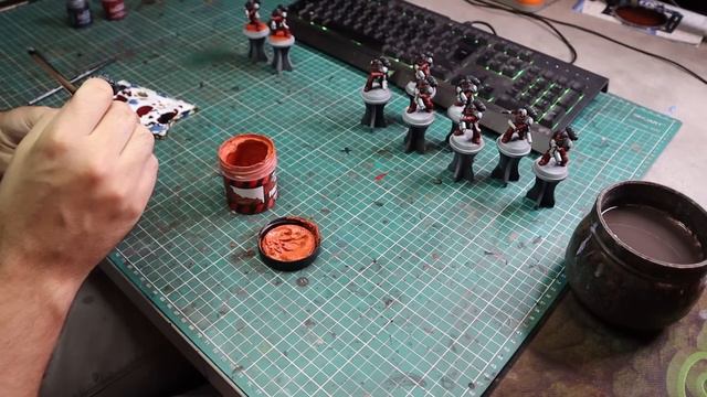 Leviathan Week Day 4 Vlog: Let's paint 10 Infernus Marines in a day #new40k смотреть онлайн