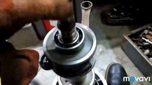 Разборка и сборка коленвала Yamaha Viking 540 в гаражных условиях