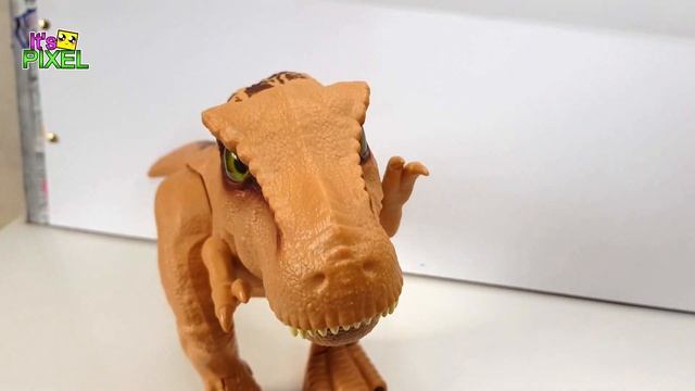 Тиранозавр Тирекс МЕНЯ УКУСИЛ !!! ОБЗОР DINOS UNLEASHED смотреть онлайн
