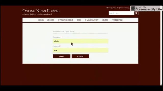 Online News Portal | Java JSP Servlet Project Tutorial | Java JSP CRUD Project смотреть онлайн