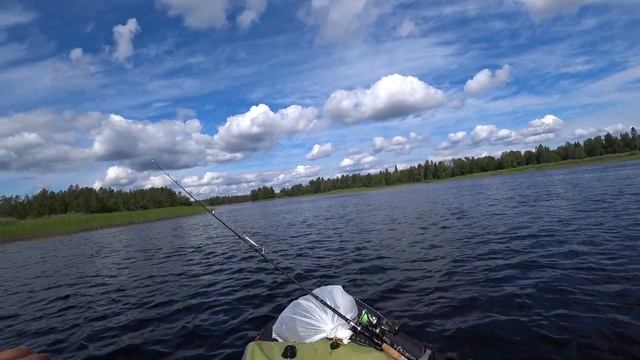 Карелия. Сплав по рекам Муезерка и Чирко-Кемь на пакрафте "Иволга". Часть 3 (Уловистая). смотреть онлайн